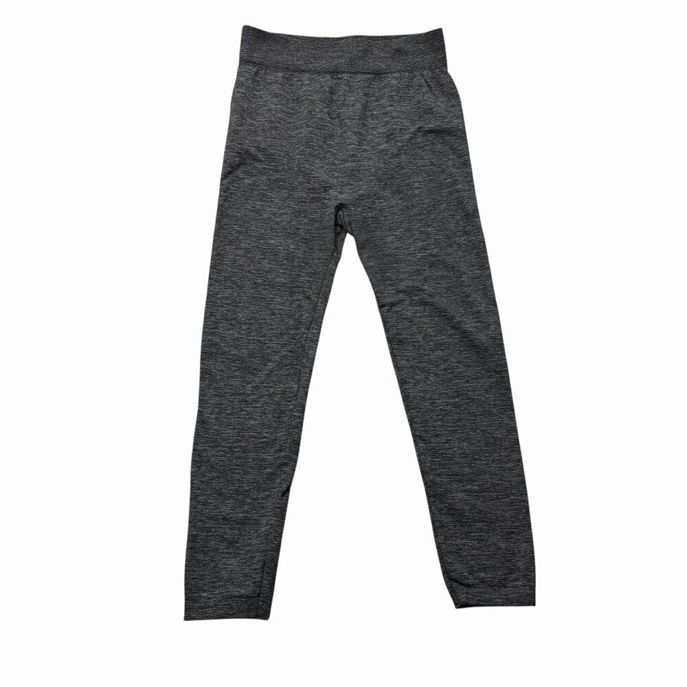 Motherhood Maternity Womens Gray Seamless Leggings L /XL Soft Stretch High Waist